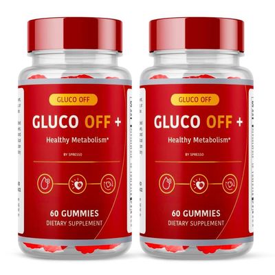 (2 Pack) Gluco Off Gummies, Official GlucoOff Supplement Gummys with Premium Ingredients, Advanced Formula Support for Overall Health & Wellness Reviews (120 Gummies)