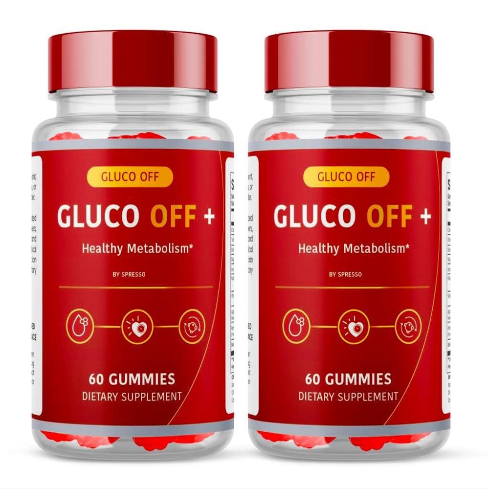 (2 Pack) Gluco Off Gummies, Official GlucoOff Supplement Gummys with Premium Ingredients, Advanced Formula Support for Overall Health & Wellness Reviews (120 Gummies)