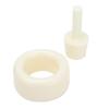 Ice Cream Cone, Waffle Cone Setting, White ABS DIY Crispy Egg Roll for Kitchen - High Temperature, Easy to Use, Ideal for Baking and Homemade Desserts view 2