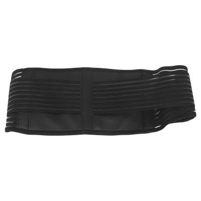 Uonlytech Heated Waist Brace Lumbar Support Belt with Breathable Fabric for Lower Back Relief, Thin Back Brace Suitable for Men and Women, Medium Size