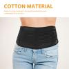 Uonlytech Heated Waist Brace Lumbar Support Belt with Breathable Fabric for Lower Back Relief, Thin Back Brace Suitable for Men and Women, Medium Size view 3