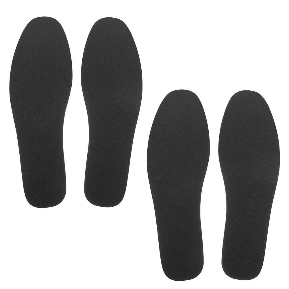 GLSTOY 2 Pairs Manganese Steel Puncture-Proof Shoe Inserts Anti-Nail Insoles for Men Women Work Boots Protective Sole Inserts for Safety Footwear and Industrial Use