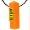 ARK Krypto-Bite, Chew Necklaces for Sensory Kids and Adults, Oral Fidget for Autism, ADHD, SPD, Anxiety, Medical-Grade Sensory Chew Necklace, XXT, Very Firm, Orange view 1