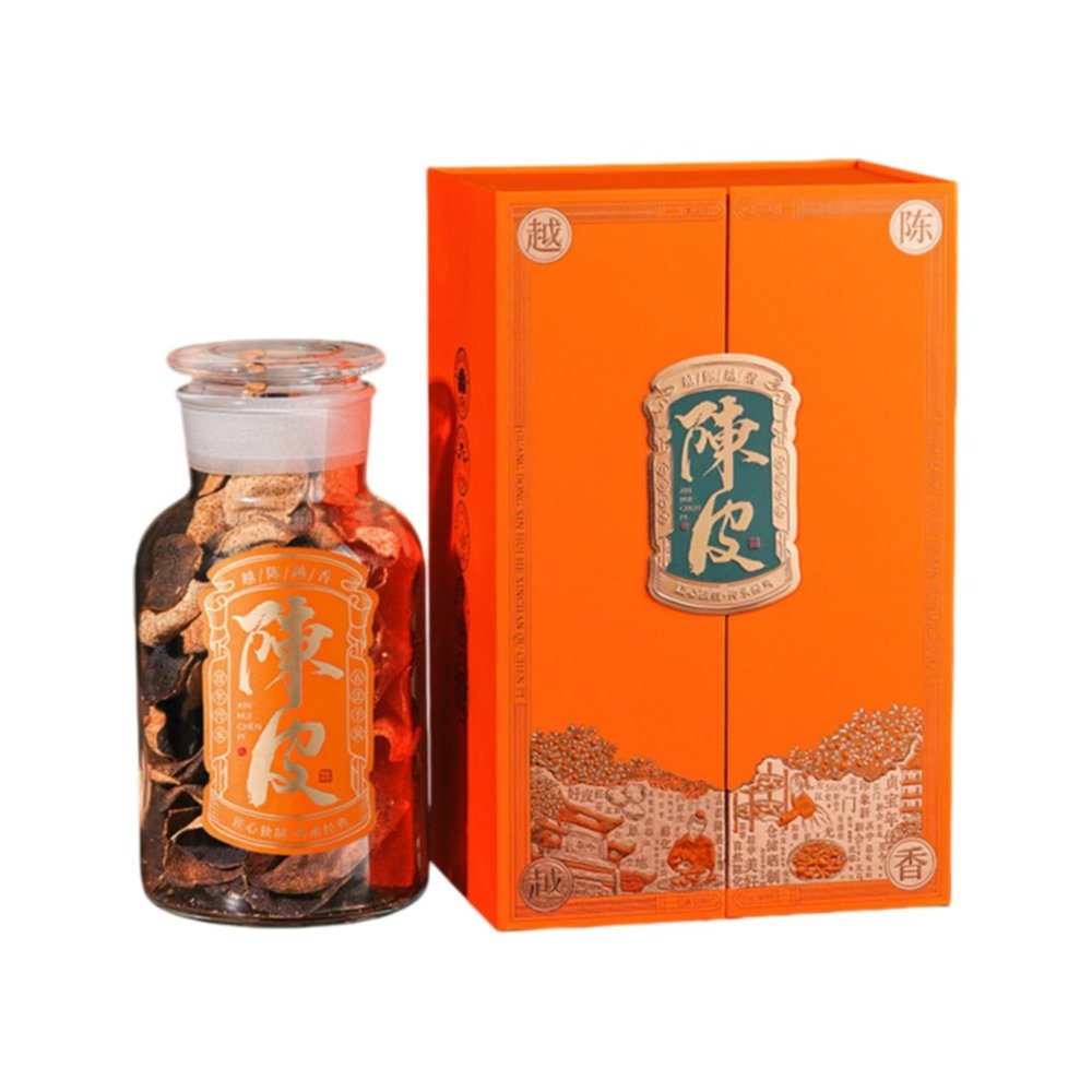 Chen Pi,Dried Tangerine Peel 25 Chen Pi,Dried Tangerine Peel Natural Loose Leaf Tea,Chinese Tea, Sulfur Free 15250 Flower tea,dark tea,loose tea