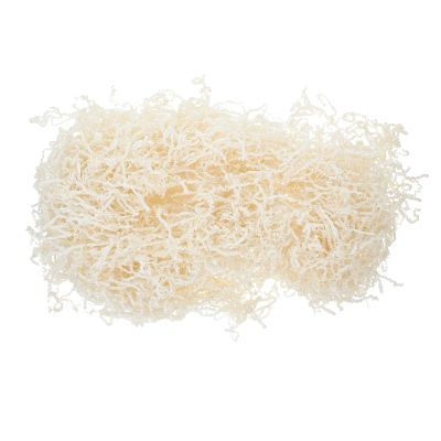 DIKACA Crinkle Paper Filler 1kg Pack Ivory Raffia Paper Shredded Box Filler for Wrapping and Packaging Basket Filling Decorative Packing Material