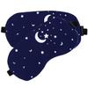 BCOATH 2pcs 3D Cotton Linen Sleep Eye Masks for Sleeping, Soft Breathable Home and Travel Sleep Mask with Star Pattern, Comfortable Multi-Function Eye Cover for Youth Random Color view 1