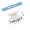 Hohopeti Manual Hair Scalp Massage Brush with Rubber Scrubber Head Hair Washing Shower Brush for Dandruff Removal and Scalp Care for Home Use view 2