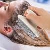 Hohopeti Manual Hair Scalp Massage Brush with Rubber Scrubber Head Hair Washing Shower Brush for Dandruff Removal and Scalp Care for Home Use view 4