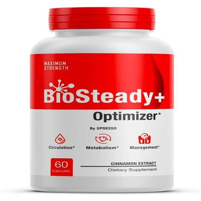 (1 Pack) Bio Steady Blood Optimizer Capsules, Official BioSteady Supplement Pills with Premium Ingredients, Advanced Formula Support for Overall Health & Wellness Reviews (60 Capsules)