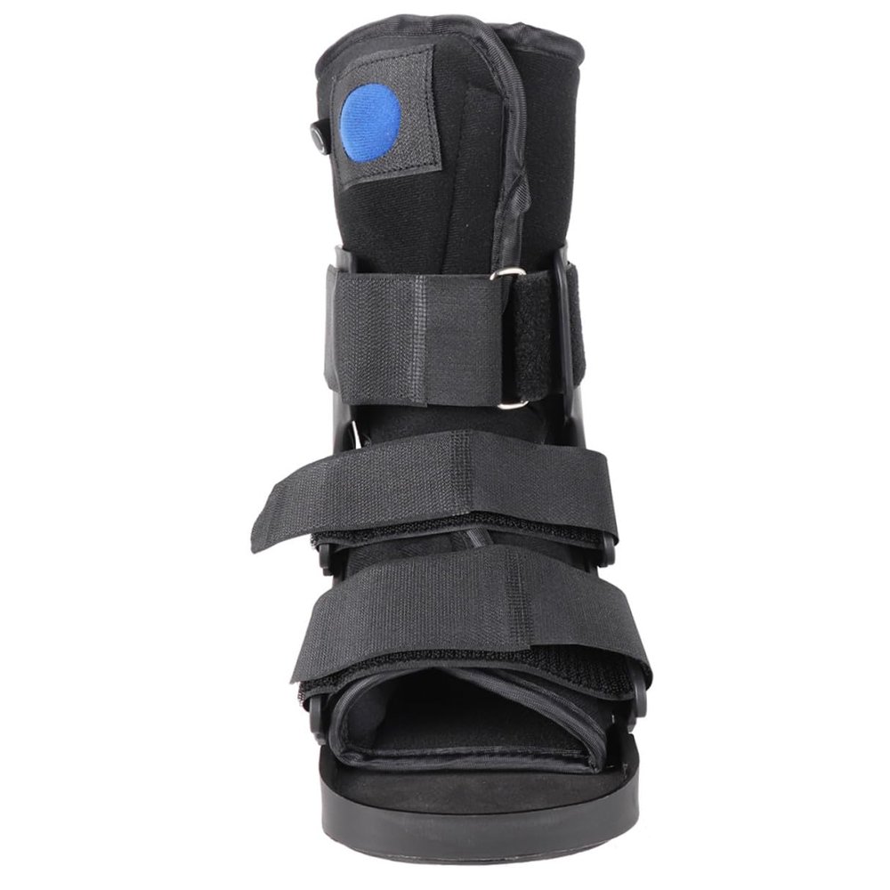 OUNONA Ankle Boot Brace with Inflatable Cushion, Short Walking Boot for Foot Support and Ankle Fixation, Rehabilitation Shoe for Post- in Adults