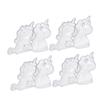 8pcs Fantasy-themed Plastic Wedding Favor Boxes 10x5.5cm Candy Storage Containers for Birthday Party Packaging view 1