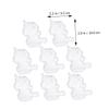 8pcs Fantasy-themed Plastic Wedding Favor Boxes 10x5.5cm Candy Storage Containers for Birthday Party Packaging view 2