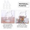 8pcs Fantasy-themed Plastic Wedding Favor Boxes 10x5.5cm Candy Storage Containers for Birthday Party Packaging view 3