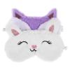 Alipis Plush Fox and Rabbit Sleeping Mask 2pcs Set, Soft Cartoon Animal Eye Masks and Teens, Lightweight Blindfold Sleep Cover for Travel and Night Use view 1