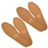 GETAJGHSD 2 Pairs Breathable Sweat-Absorbing Leather Shoe Insoles for Men and Women, Shock Absorption Cushion Pads for Running, Work, and Travel Shoes, Size 39/40 view 1