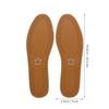 GETAJGHSD 2 Pairs Breathable Sweat-Absorbing Leather Shoe Insoles for Men and Women, Shock Absorption Cushion Pads for Running, Work, and Travel Shoes, Size 39/40 view 2