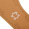 GETAJGHSD 2 Pairs Breathable Sweat-Absorbing Leather Shoe Insoles for Men and Women, Shock Absorption Cushion Pads for Running, Work, and Travel Shoes, Size 39/40 view 3