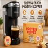Kyck Protein Coffee K - Cup Pods (12 Count) 10g Whey Protein per cup Premium High- Protein High Caffeine Colombian Coffee Pods, Vanilla Hazelnut Flavored, Compatible with All Brewers view 3