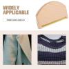 PHENOFICE Wood Handle Wool Sweater Pilling Remover with Brass Strips, Portable Cashmere and Wool Clothes Depiller Comb for Fabric Fuzz and Lint Removal in Knitwear and Sweaters view 3