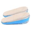 ELAYARD Gel Heel Cushion Inserts Adjustable Height Lift Insoles for Men and Women, Soft Impact-Absorbing 3-Layer Wedge Heel Pads for Leg Length Discrepancy, Size S view 1