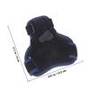 SAFIGLE Thumb Stabilizer Support Brace with Aluminum Splint, Adjustable Wrist and Thumb Splint, Breathable Sports Hand Brace for Sprain and Joint Protection (one Size, Blue-black) view 2