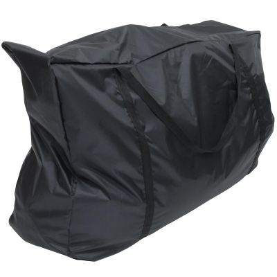 Foldable Wheelchair Storage Tote for Travel, Oxford Cloth Black