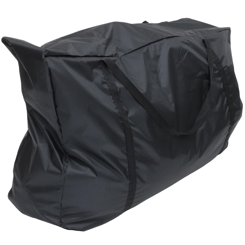 Foldable Wheelchair Storage Tote for Travel, Oxford Cloth Black