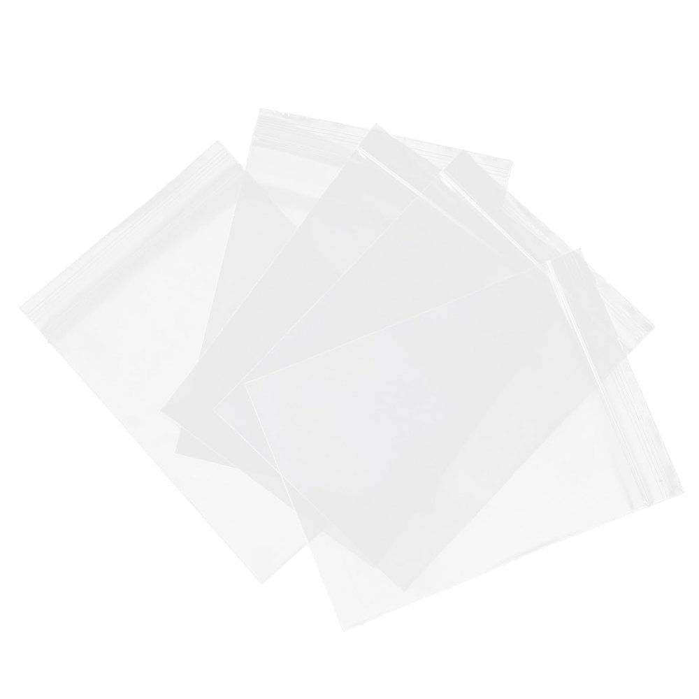 FRCOLOR Thick Sealed Food Storage Bags 100pcs 7x10cm Plastic Zip Closure Preservation Bags for Fresh Food Storage and Kitchen Use