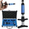 6 Levels Manual Chiropractic Adjusting Tool, Spine Correction Tool with 4 Heads 50-300N Impulse Spinal Massager for Back Joint Pain Relief view 1