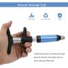6 Levels Manual Chiropractic Adjusting Tool, Spine Correction Tool with 4 Heads 50-300N Impulse Spinal Massager for Back Joint Pain Relief view 2