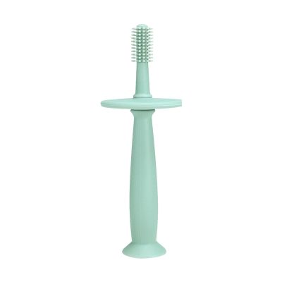 Toothbrush 360 Tongue Cleaning Silicone Brush, Teething Toy, Soft Bristle Mouth Washer | Ergonomic Handle, Gum Massage, Anti-Choking Safe Design for Tool, Easy Use Portable Care