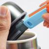 GETAJGHSD Multi-Function Bottle Brush and Cup Lid Cleaning Brush Set 3pcs for Water Bottles and Travel Use Blue view 3