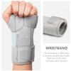 Ciieeo Thumb Wristband for Arthritis Support, Breathable Thumb Splint with Stabilizer Strap, Gray M (right) for Wrist Circumference 15.5-18cm, Protective Hand Brace for Sprain and Joint view 3