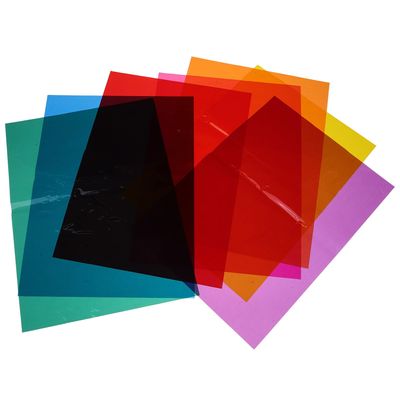 GETAJGHSD 21pcs Colorful Cellophane Sheets Wraps for DIY Crafts and Candy Packaging, A4 Size 29x21cm, 7 Colors for Art Projects and Wrapping