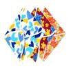 Roti Cover Wrapping Cloth, Cotton, Assorted Printed, Pack of 6, with Closure, Lightweight, for Home and Travel, 8.3x8.3 Inch (3) view 1