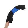 2pcs Double Shoulder Brace Support Sleeves Black Medium Fits 40-44cm Shoulder Width Athletic Compression Straps for Weight Lifting Sleeping Unisex Sports Stability view 4