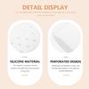 DIYEAH 10 Pcs Silicone Finger Protective Sleeves Breathable Wear-Resistant Finger Covers for Dry Skin and Injury Protection Moisturizing for Knitting and First Aid Use view 4