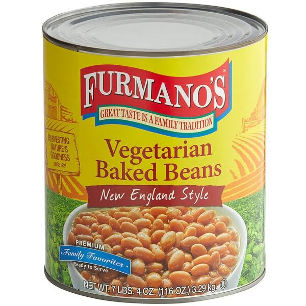 #10 Can New England Style Vegetarian Baked Beans - 6/Case