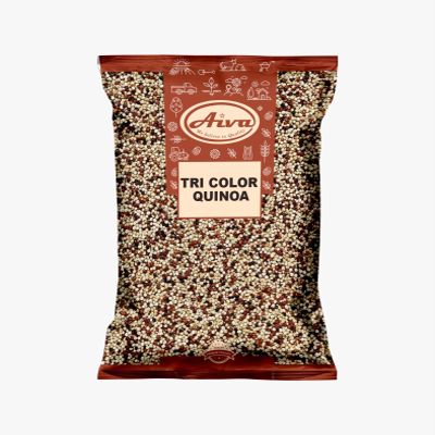 Aiva Tri Color Quinoa Seeds | White Red Black Quinoa Blend | Whole Grain Quinoa Mix | Cooking Ingredient | Ready to Use (28 oz (800g))