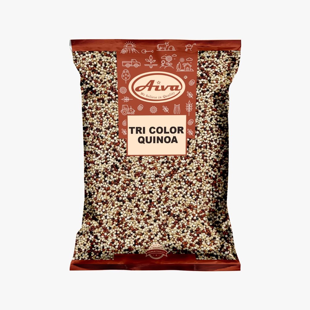 Aiva Tri Color Quinoa Seeds | White Red Black Quinoa Blend | Whole Grain Quinoa Mix | Cooking Ingredient | Ready to Use (28 oz (800g))