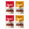 Jack Links 3-Ingredient Steak Slices, Original & Hickory Flavor 15g protein per 1 oz serving, Zero Sugar, Made with 100% Grass-Fed Beef, Thin Sliced and Tender Air-Dried Beef, Gluten Free, Paleo Friendly, Simple Protein Snack - 4 Pack view 1