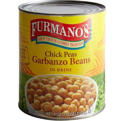 #10 Can Extra-Fancy Chick Peas (Garbanzo Beans) - 6/Case