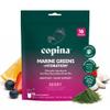Copina Co. Berry Marine Greens Powder + Hydration Stick Packs Organic Chlorella, Spirulina & Sea Moss Electrolyte Drink Mix for Daily Greens, Bloat Support & Gut Health Vegan, 16 Count view 1