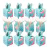 Luxshiny Mermaid Candy Boxes 50pcs Small Party Treat Packaging Boxes Portable Paper for Summer Celebration Wrapping view 1