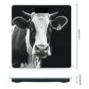 Animal Funny Cow Head Black White Scale for Body Weight Highly Accurate Digital Bathroom Body Scale Easy-to-Read Large LCD Display Bathroom Scale Heavy Duty Measuring Device for People view 2
