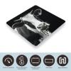 Animal Funny Cow Head Black White Scale for Body Weight Highly Accurate Digital Bathroom Body Scale Easy-to-Read Large LCD Display Bathroom Scale Heavy Duty Measuring Device for People view 3