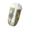 Qudinip Salad Cup, 1000ml PP Portable Salad Container with Lid and Fork, for Travel Outdoor Exercise Office School Eating view 3