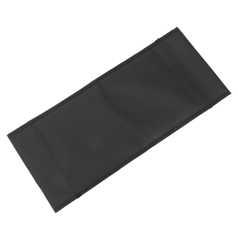 DOITOOL Wheelchair Back Cushion Removable Back Support Replacement Part Comfortable Lumbar Pad Black for Mobility Wheelchairs Daily Use