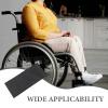 DOITOOL Wheelchair Back Cushion Removable Back Support Replacement Part Comfortable Lumbar Pad Black for Mobility Wheelchairs Daily Use view 4