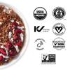 One Degree Organics Sprouted Cacao Nib Instant Oatmeal, Glyphosate-Free, USDA Organic, Non-GMO, Gluten-Free, Vegan, Kosher, High Fiber, Dark Chocolate, Breakfast, 18 ounce (Pack of 1) view 2